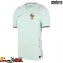Camisa de Futebol França Equipamento Secundário Mundo 2026 Manga Curta